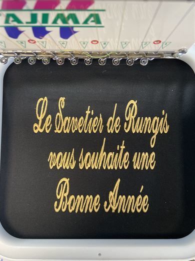 Broderie bonne annee