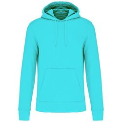Sweat-shirt &agrave; capuche K4027 SEA TURQUOISE