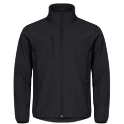19 - VESTE ETE SOFTSHELL NOIR POLE VEGETAL - 4