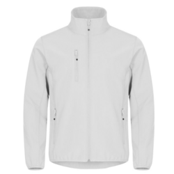 20 - VESTE ETE SOFTSHELL BLANCHE - BRODERIE LOGO C�UR+ RUNGIS ACHETEURS &Agrave; VOTRE SERVICE - 4
