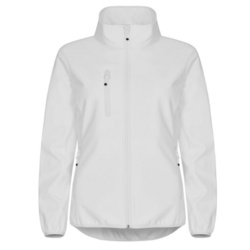20F - VESTE ETE SOFTSHELL BLANCHE FEMME - BRODERIE LOGO C�UR+ RUNGIS ACHETEURS &Agrave; VOTRE SERVICE - 4