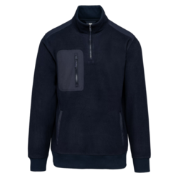 SWEAT POLAIRE COL ZIPPE
