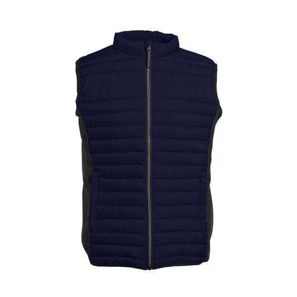 BODYWARMER BI-MATIERE