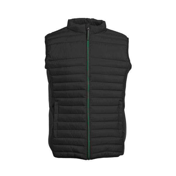 BODYWARMER BI-MATIERE