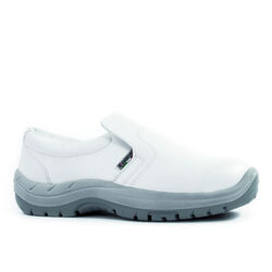 Mocassins de s&eacute;curit&eacute; homme PLUTONE S2 SRC BLANC Rungis