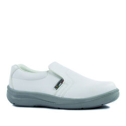 Mocassins de s&eacute;curit&eacute; femme STELLA S2 SRA BLANC Rungis