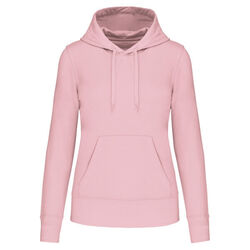 Sweat-shirt &agrave; capuche K4028 PALE PINK Rungis
