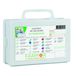 Coffret secours MULTIRISQUES 2/4 PERSONNES Rungis