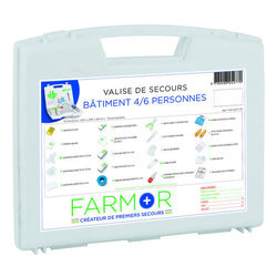 Valise secours BATIMENT 4/6 PERSONNES Rungis