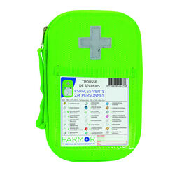 Trousse secours fluo ESPACES VERTS Rungis