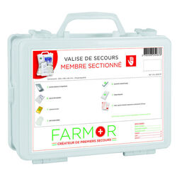 Valise secours MEMBRE SECTIONN&Eacute; Rungis