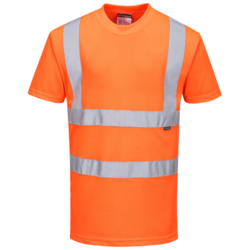 T-SHIRT HAUTE VISIBILITE ORANGE