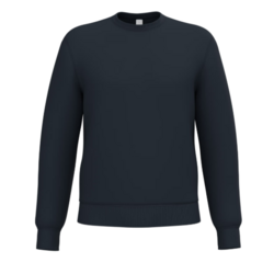 SWEATSHIRT A COL ROND MARINE