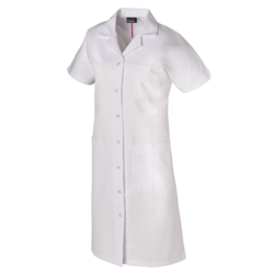 BLOUSE MANCHES COURTES BLANCHE
