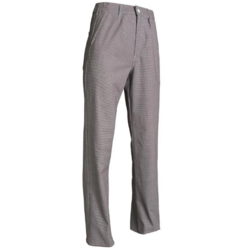 PANTALON COTON PIED DE POULE